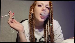Video 1589042233: fetish women, amateur fetish, smoking fetish, fetish redhead, fetish hair, tattooed fetish, red hair women, amateur red head