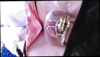 Video 1105406601: sissy anal dildo, caged sissy self, shemale sissy anal, mature anal dildo, cummy