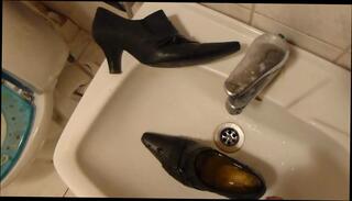 Video 312739201: pump piss, pumping wife, pissing black gay, gay man pissing, black high heel pumps, pissing hd