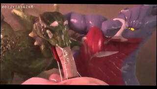 Video 1128698575: gay furry blowjob, double blowjob