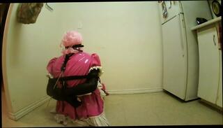 Video 269311901: sissy self bondage, gay man sissy, self bondage tied