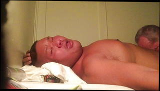 Video 1225058801: sucking moaning, gay sucking, bath sucking