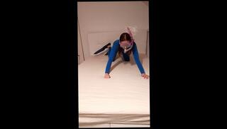 Video 1635105923: bondage latex girl, bondage bdsm girl, bondage amateur bdsm, latex solo, solo trans girl, latex mask girl