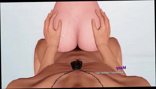 Video 1403455815: 3d anime, 3d feet, haired 3d, fishnet feet, anime lingerie, 3d black