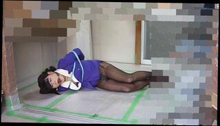 Video 1572372313: bondage ball gag, amateur crossdresser solo, crossdresser self bondage, crossdresser pantyhose black, crossdresser feet, solo amateur trans, japanese pantyhose