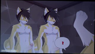 Video 1462208685: toon furry, furry animation, straight furry, two furry, one straight