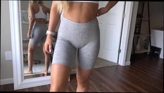 Watch the video about Watcher and Cameltoe Leggins Gym Youtuber