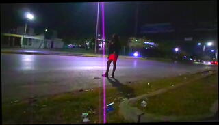 Video 1594386105: crossdresser public