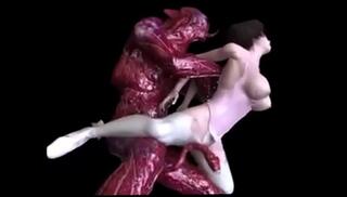 Video 497005505: 3d animated monster, 3d toons, anime tentacle