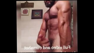 Video 1239050095: stud solo masturbation, muscle stud solo, ripped gay stud, straight hunk solo, straight guy solo, solo male masturbation, bodybuilding stud, nude jerking, bathroom nude