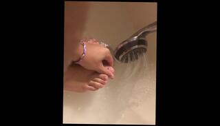 Video 843591003: sexy feet toes, sexy toes solo, feet toe wiggling, solo female feet, sexy feet amateur, bath feet, sexy washing