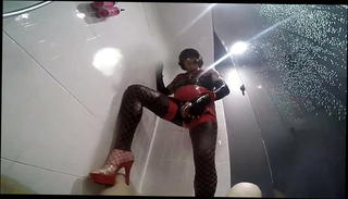 Video 1569123721: shemale domination pov, feet blowjob pov, piss dom, latex piss, pissing peeing, shemale cock pov, shemale dominates guy, mature latex shemale, stockings pissing