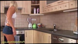 Watch the video about Hot blonde babe rough fucked