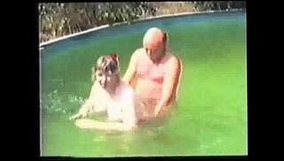 Video 6150295: hardcore outdoor pussy fuck, older amateur couple, mature pussy fuck, couple pool
