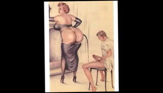 Video 1611861485: vintage retro, anime toon, cartoon anime, vintage erotic