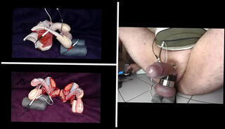 Video 1589667805: cbt bdsm, cockring cumshot, bdsm sex, electric cbt, sperm ejaculation, ejaculation close, testicles