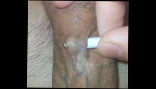 Video 1623380415: big cock solo jerk, solo masturbation jerk, pierced dick, pierced hole