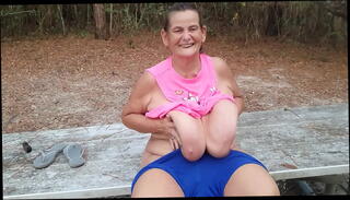 Video 1048938885: huge saggy tits granny, pee pissing outdoor, huge saggy natural tits, mature saggy tits, public outdoor peeing, table piss, curvy granny, haired granny, tits thighs, tits wiggle, striptease