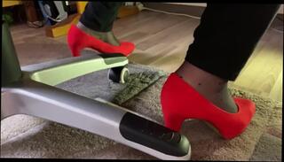 Video 1485654803: nylons shoeplay feet, nylon feet fetish, mature nylon feet, solo nylons, solo female feet, amateur nylon, fetish home