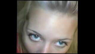 Video 136313305: blowjob facial cumshot, blonde sucking dick, whore facial, bathroom whore