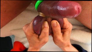 Video 1104090601: amateur bdsm slave, amateur slave wife, femdom handjob cumshot, cbt ball squeezing, homemade slave, straight slave, balls close