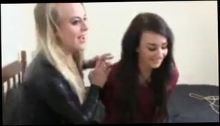 Video 374584704: catsuit bondage, sister bondage, bondage surprise, catsuit play, lesbian