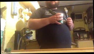 Video 812966203: amateur solo male, solo belly, bear solo, eating solo, fat solo