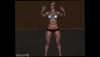 Video 1290050735: sexy 3d anime, 3d anime hot, cute sexy bikini, 3d muscle, pretty bikini, 3d female