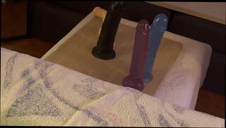 Video 1589310025: takes double dildo, jock dildo, anal dildo