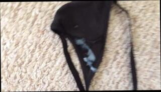 Video 282835701: stepdaughter cum, stepdaughters panties, stepdaughters friend, gay friends cumming, daughter cum, gay man cum, black panty cum