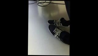 Video 829488203: candid feet shoeplay, feet solo, amateur solo male, solo amateur young, socks shoeplay, old feet