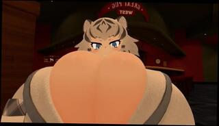 Watch the video about White Tiger Belly Stuffing - Roleplay