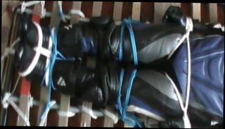 Video 1558171301: bondage slave domination, master dominate slave, gay domination slave, bondage slave training, leather master slave, dominated big cock, dominant couple, hungarian couple