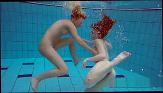 Video 787195904: blonde teen lesbian, teen lesbian hd, red head lesbian, underwater strip
