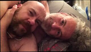 Video 361423901: daddy kissing, gay man kissing, gay daddy bear