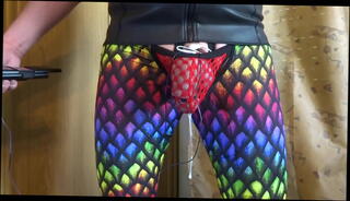 Watch the video about E-stim cum milking