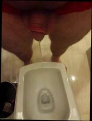 Video 293517401: piss gay cock, small cock pissing, pissing panties, pissing red