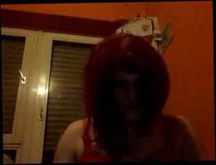 Video 179927001: small cock crossdresser, crossdresser handjob, gay crossdresser, redhead crossdresser, man crossdresser