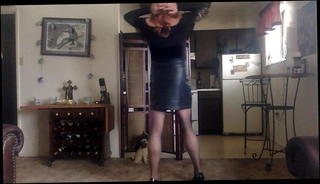 Video 855376501: hose, tranny teasing, shemale tranny, mature tranny