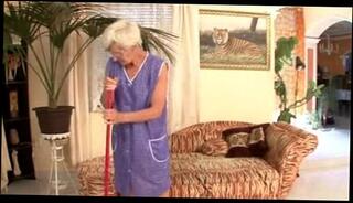 Video 25956645: granny fucks young, granny teen, cleaning granny, granny young man, master fucking