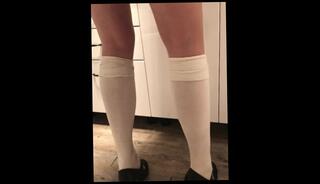 Video 1590374413: crossdresser pee, crossdresser pantyhose, crossdresser piss, crossdresser feet, crossdresser solo, crossdresser trans, crossdresser high heels, pee socks, pantyhose knee, crossdresser wetting