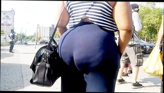 Video 193306004: ebony bbw booty, pants booty, thong booty