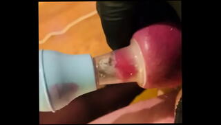 Video 1589980645: crossdresser pumping, fetish pump, pussy pump, smoking fetish gay, pump cumshot, fetish smoking cigarette