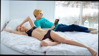 Watch the video about SISPORN Girl needs homework to be done but first babe