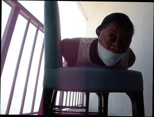 Video 358896901: hogtied bondage, bbw bondage, bondage straight, hogtied ebony, hogtied black, outdoor bondage