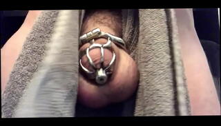 Video 1077062575: fetish solo, caged boy, urethral fetish, caged dick, solo boy big