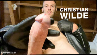 Video 1561268504: christian wilde, fetish gay solo masturbation, solo male gay sex, solo hunk masturbating, wild dominant, piercing, cock