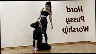 Watch the video about Rough Pussy Worship, Hard Slapping and Spitting Humiliation