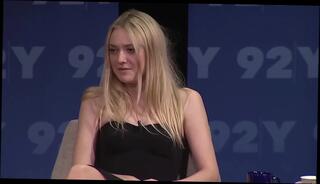 Video 301837501: dakota fanning, babe straight, babe interviewed, celebrity babe, hd blonde babe