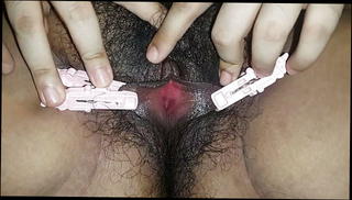 Video 1569530071: pussy lips clamped, pawg tight pussy, pawg wet pussy, pawg masturbation, pawg girl, clamp play, pawg close, thai girl pussy, straight pussy